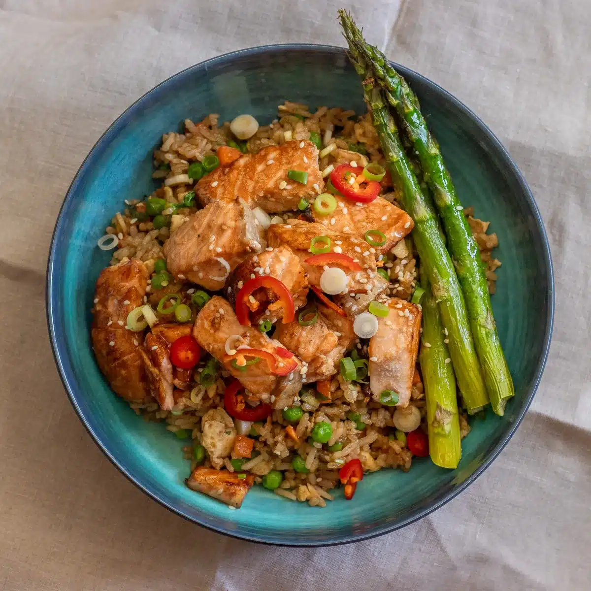 Air Fryer Teriyaki Salmon Bites - My Best Air Fryer Recipes