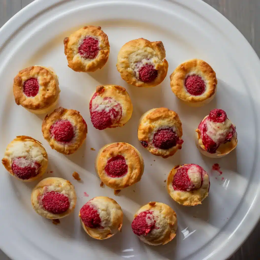 Air Fryer Raspberry and White Chocolate Muffins