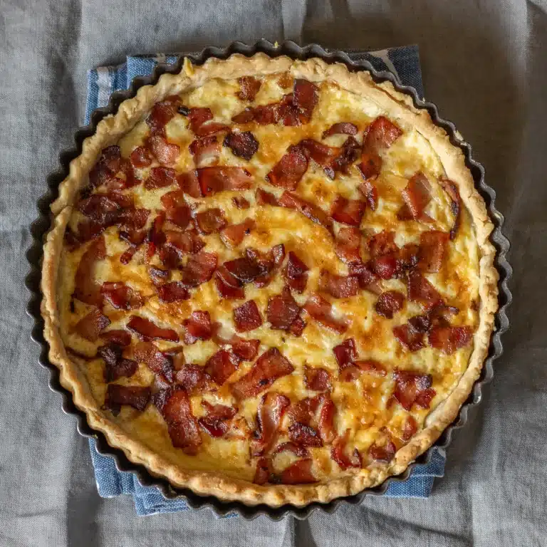 Air Fryer Quiche Lorraine