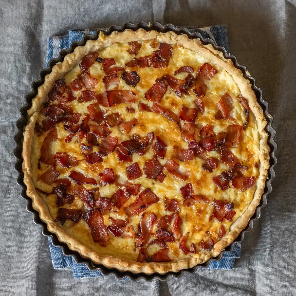 Air Fryer Quiche Lorraine