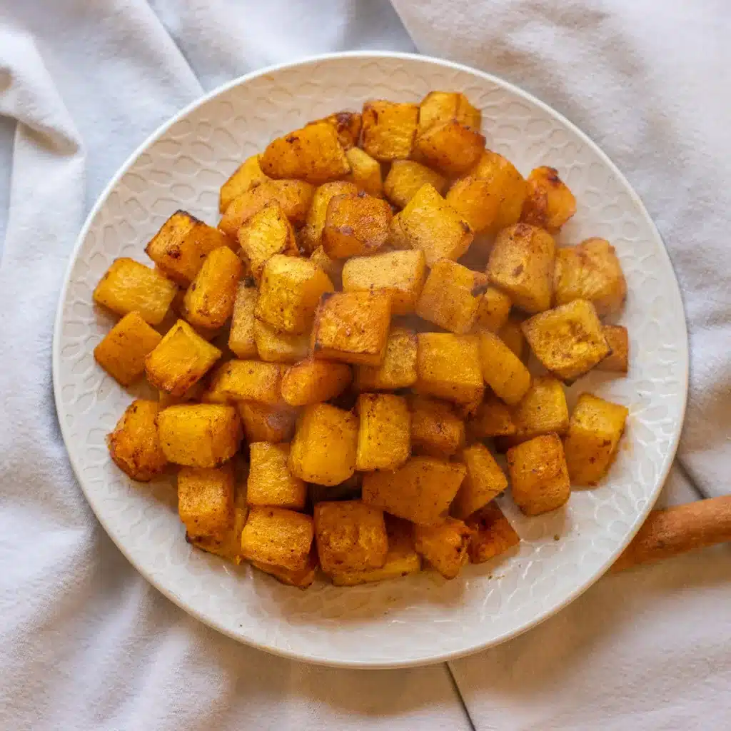 Air Fryer Butternut Squash Cubes