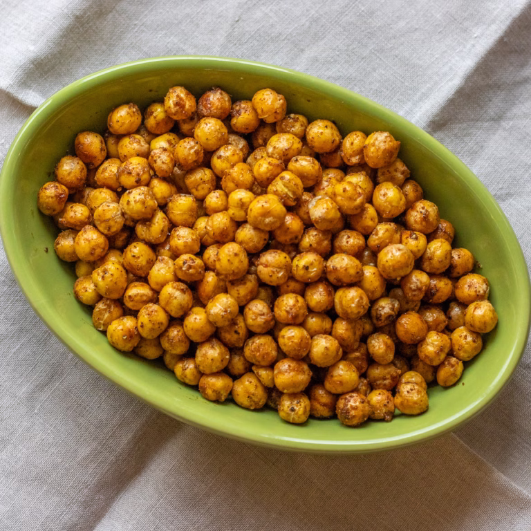 Super Crispy Air Fryer Chickpeas