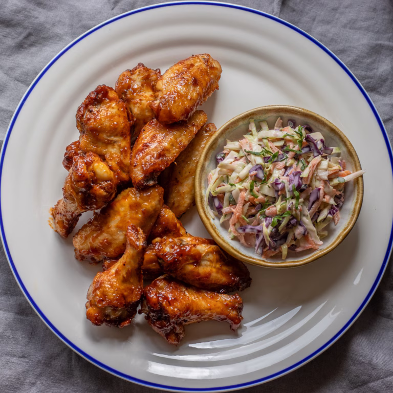 Air Fryer BBQ Chicken Wings