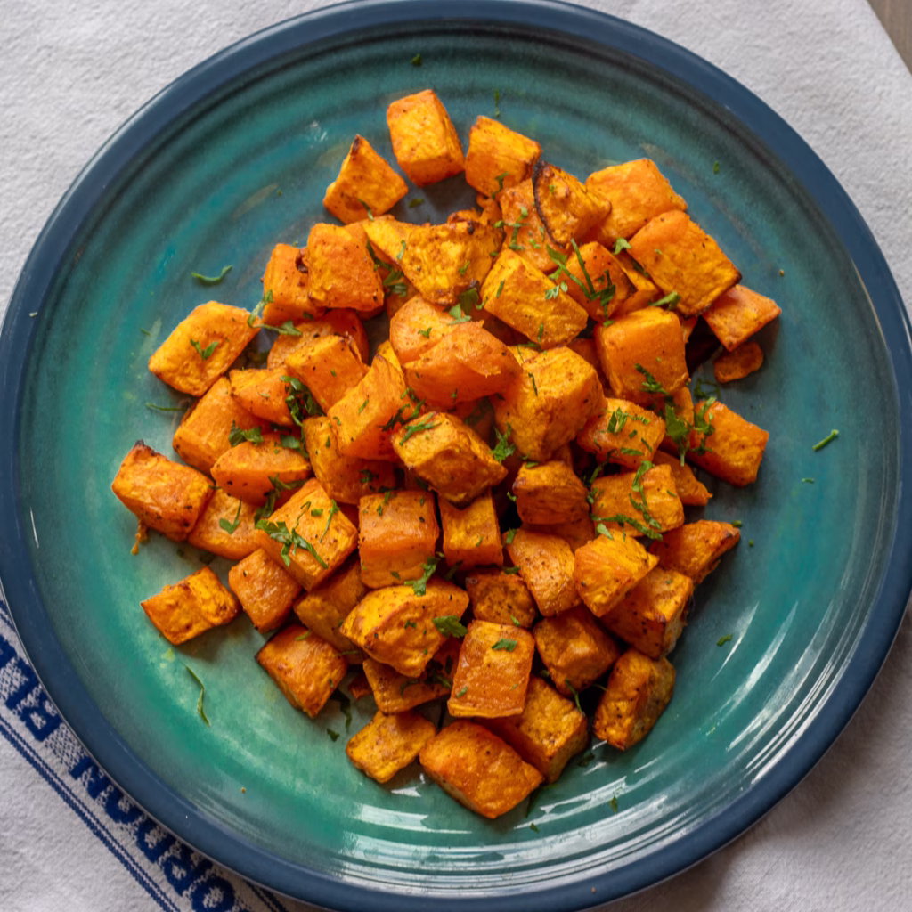 Diced Sweet Potatoes in Air Fryer