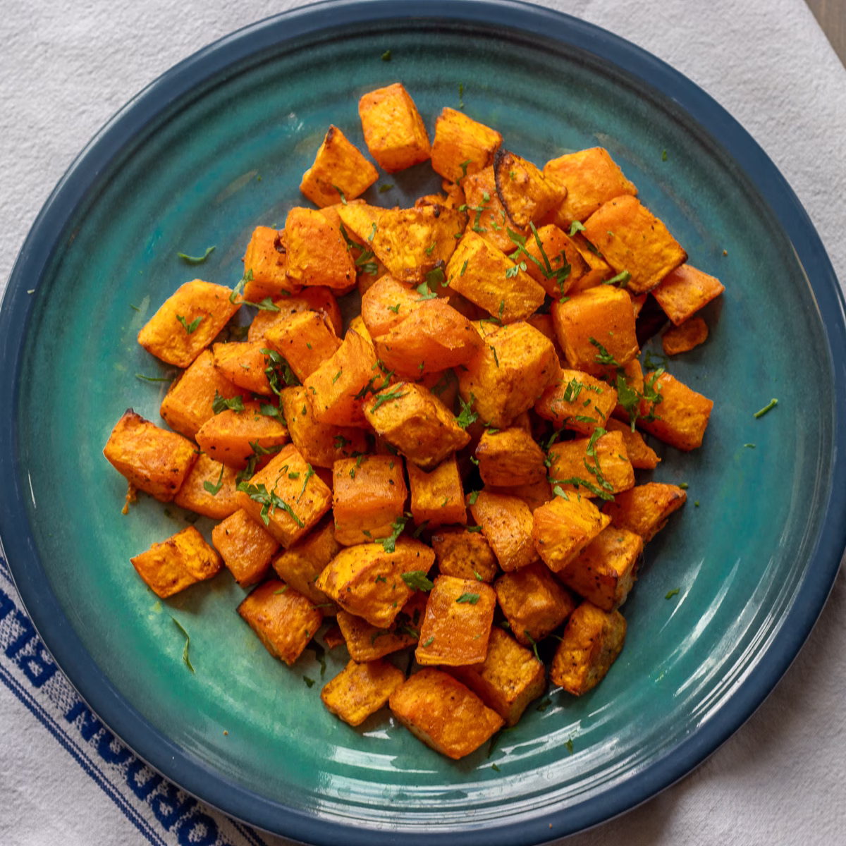 Diced Sweet Potatoes in Air Fryer